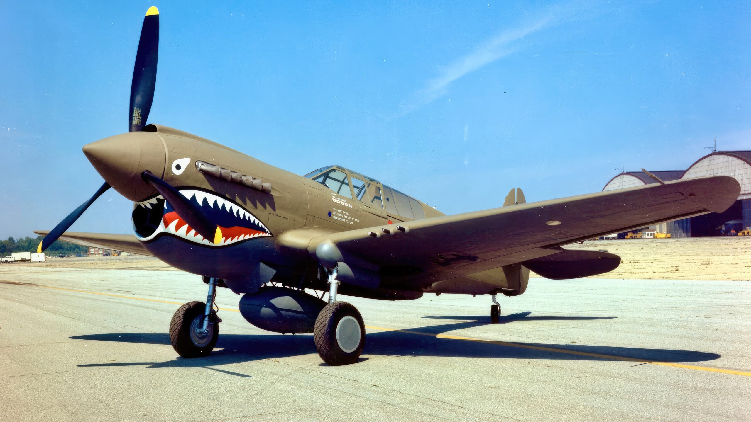 Curtiss P-40 Warhawk at the National Museum of the United States Air Force