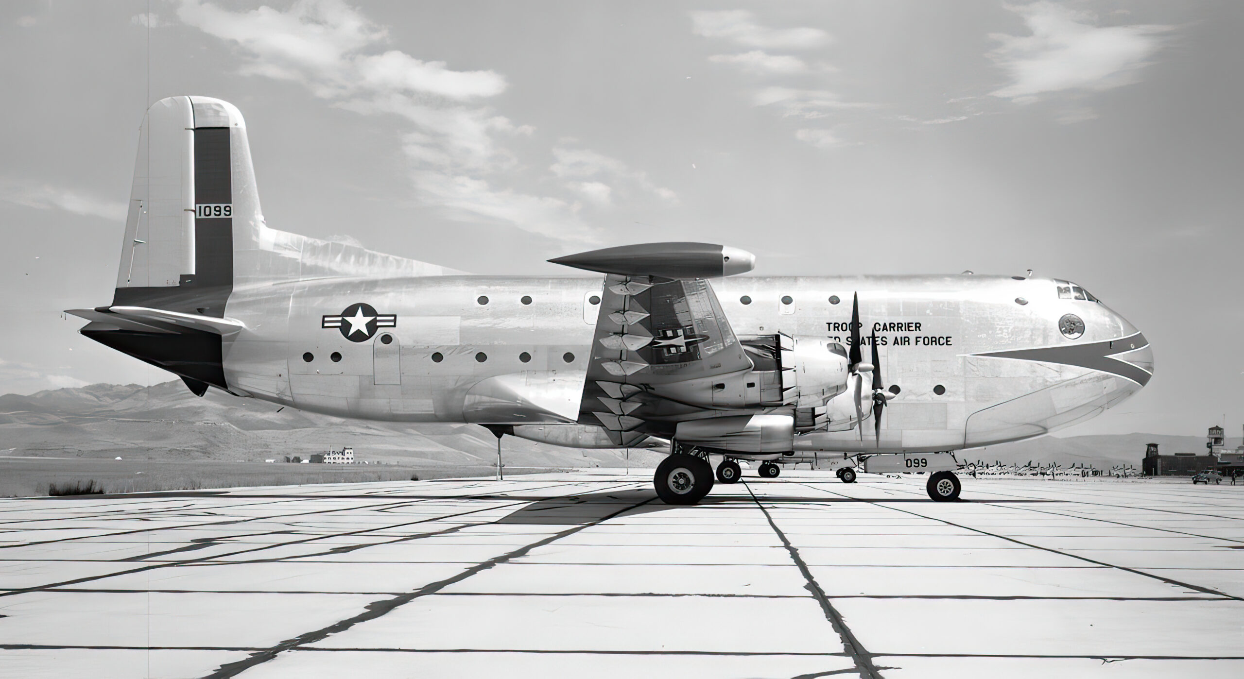C-124A-DL 51-099 at Gowen Field Air National Guard Base, Boise, Idaho