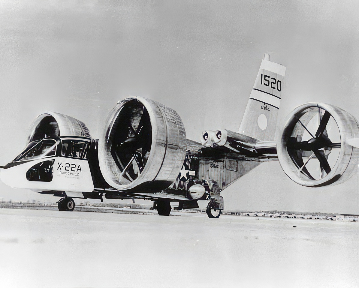 The Bell X-22A prototype