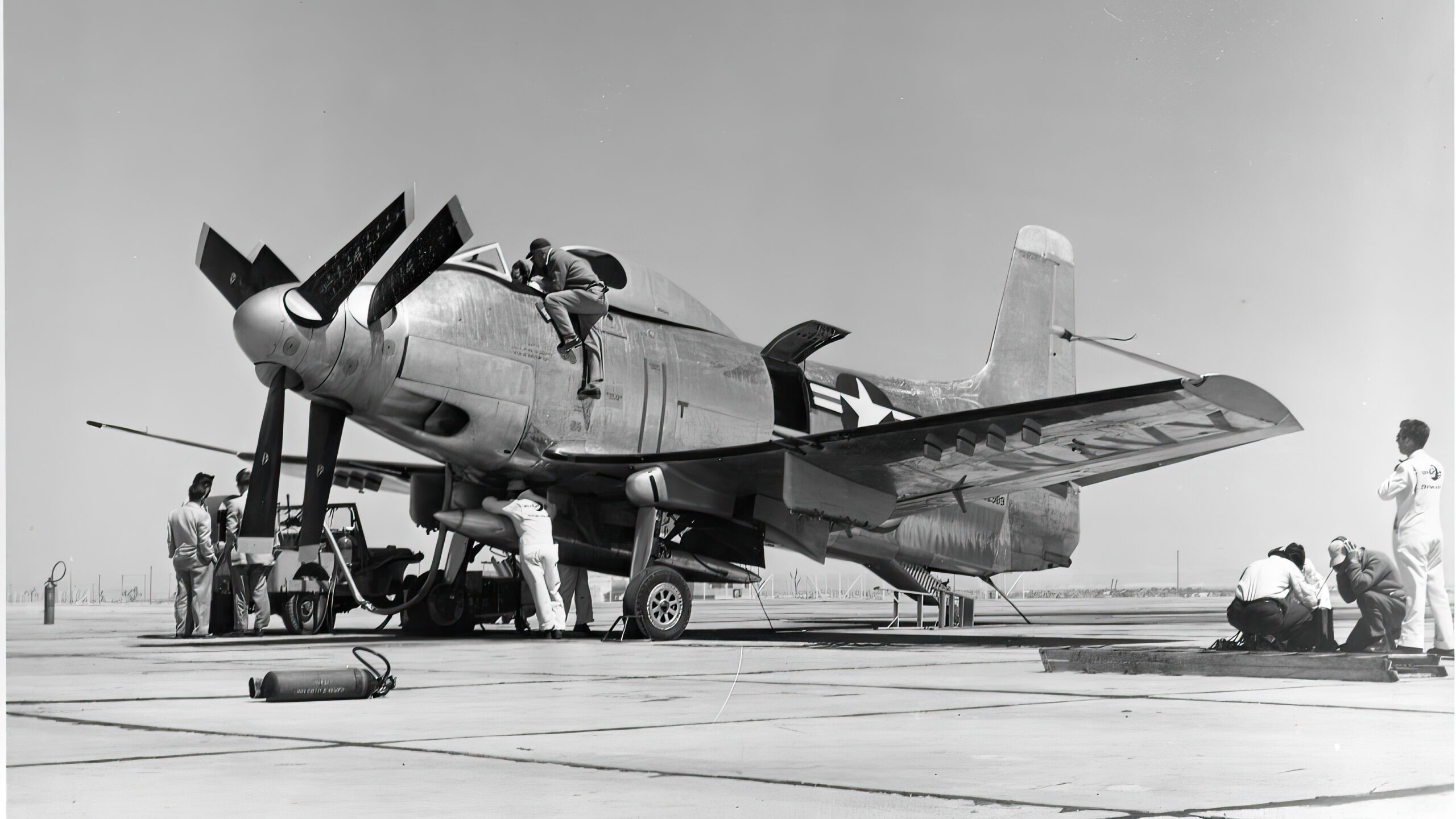 U.S. Navy Douglas XA2D-1 Skyshark