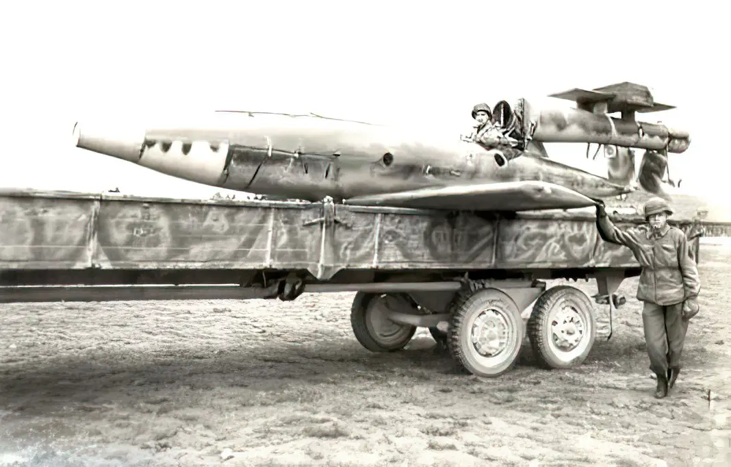 Fieseler Fi 103R Reichenberg: Manned version of the V-1 Flying Bomb ...