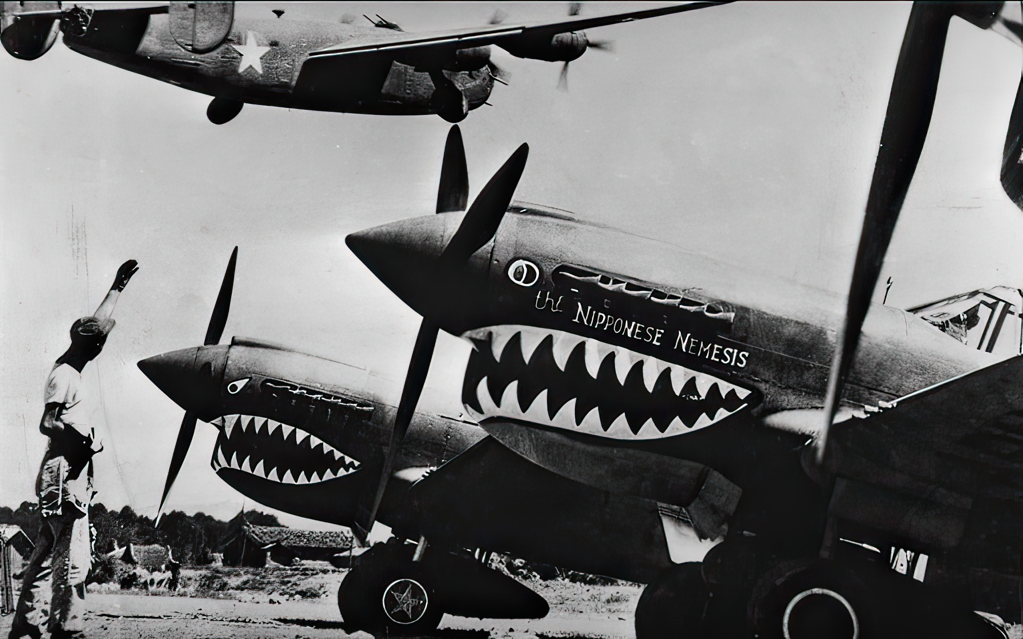 Aircrafts of the "Flying Tigers".