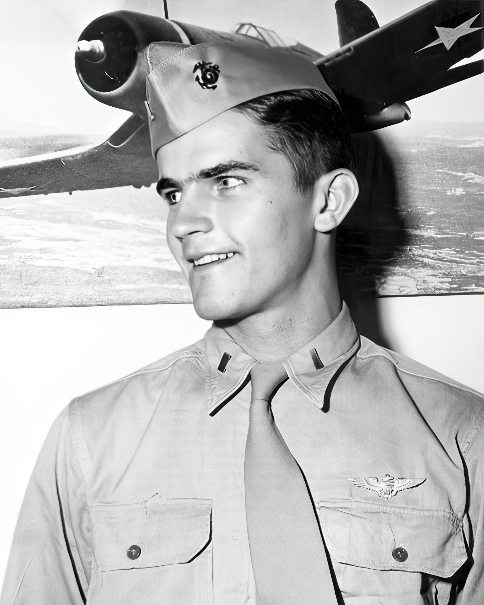 Official Portrait of U.S. Marine Corps First Lieutenant Jeremiah J. O'Keefe